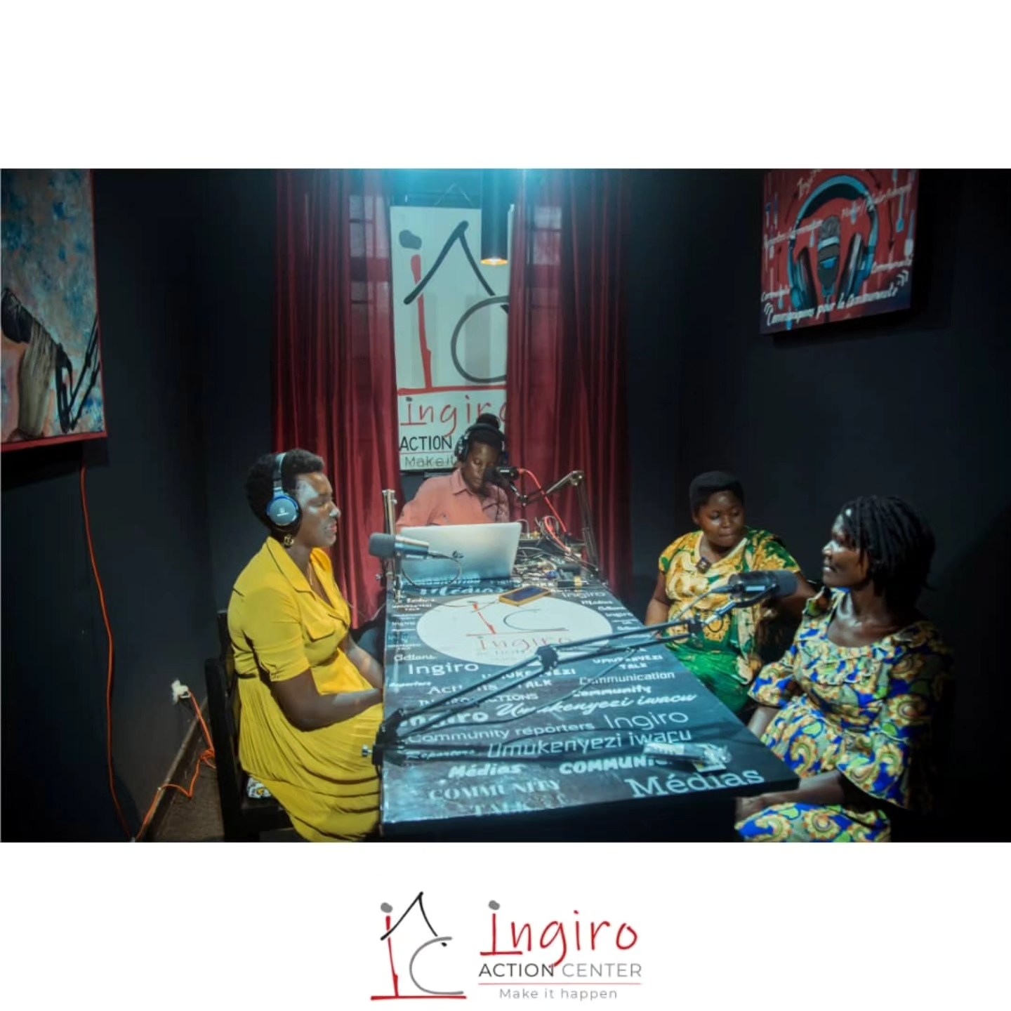 Photo: Umukenyezi Iwacu radio series for the 16 Days of Activism