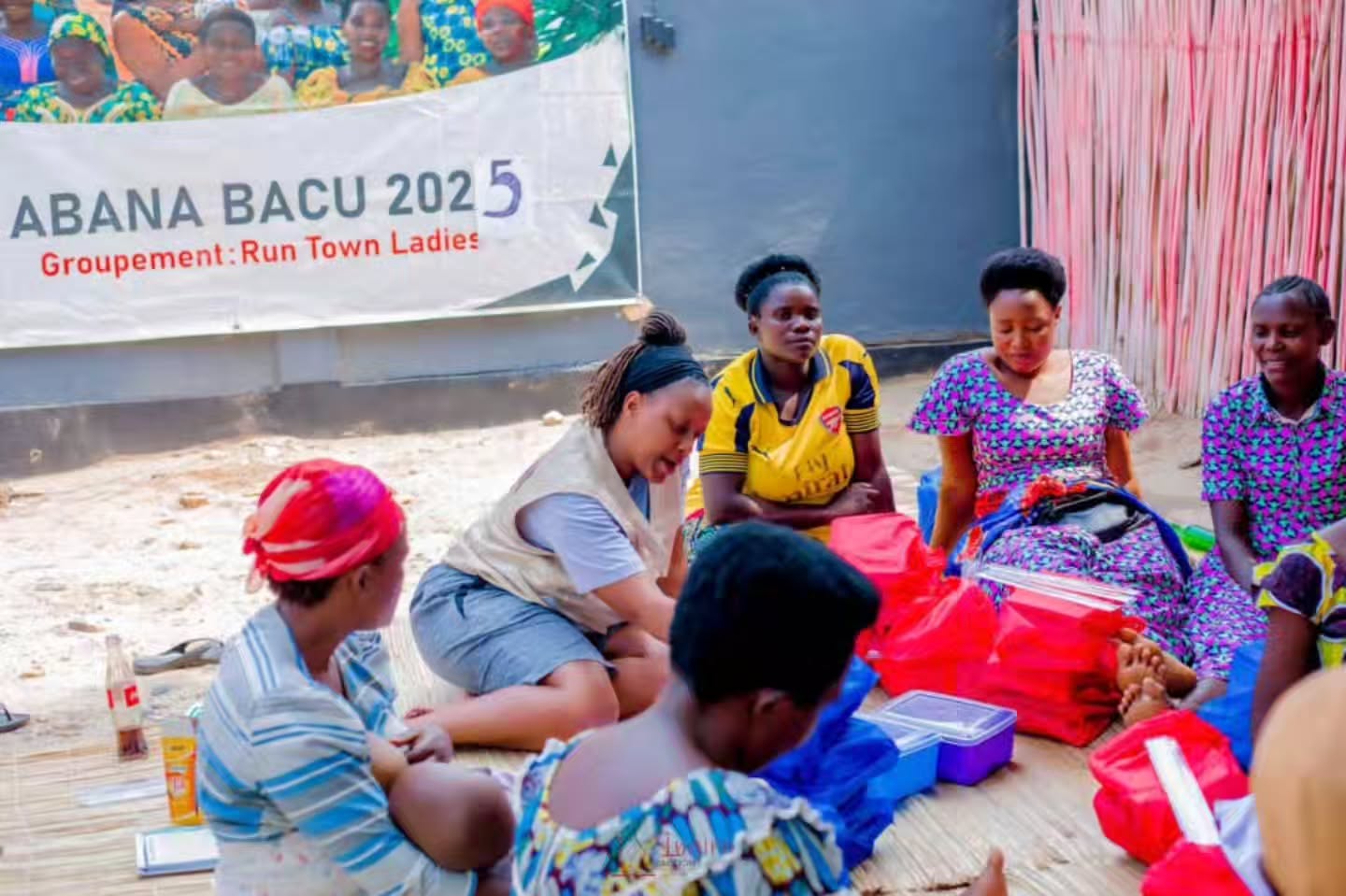 Photo: More than 50 children receive school materials through Abana Bacu