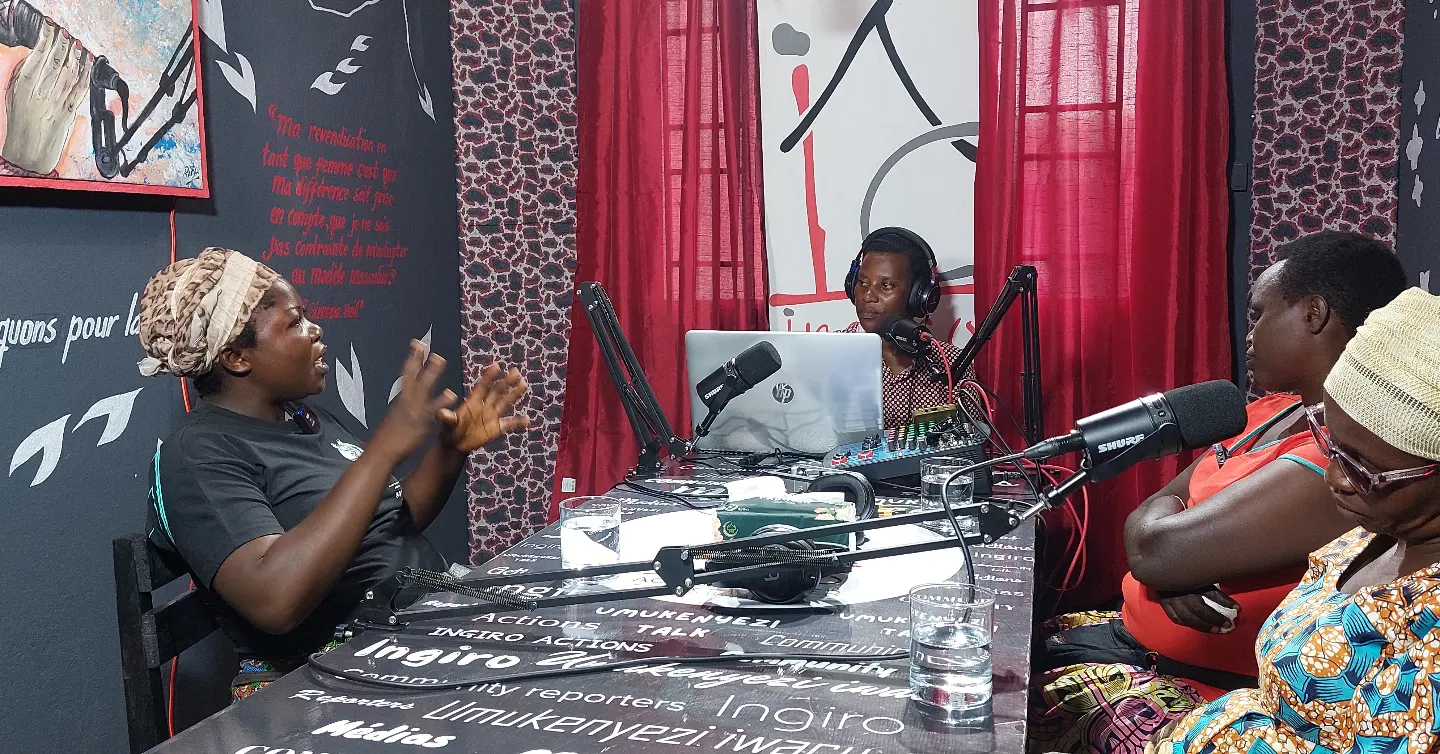 Photo: Umukenyezi Iwacu brings women’s experiences to community radio
